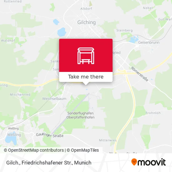 Карта Gilch., Friedrichshafener Str.