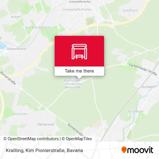 Карта Krailling, Kim Pionierstraße