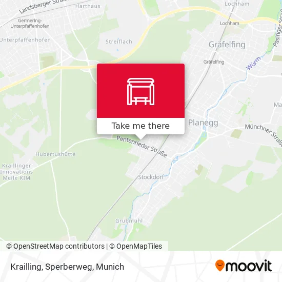 Карта Krailling, Sperberweg
