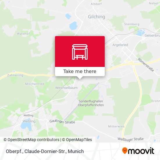 Oberpf., Claude-Dornier-Str. map