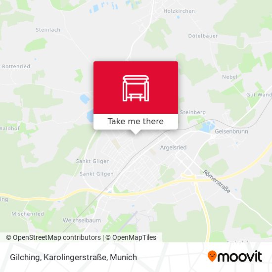 Gilching, Karolingerstraße map