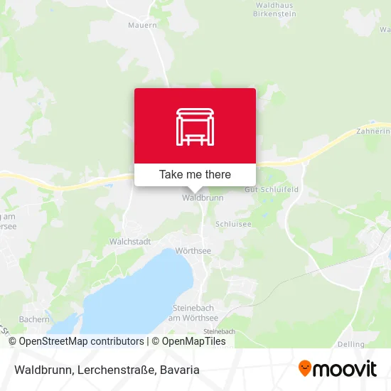 Карта Waldbrunn, Lerchenstraße