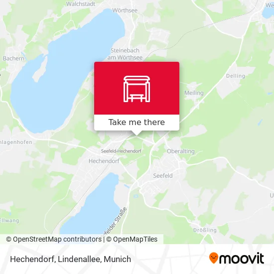 Карта Hechendorf, Lindenallee