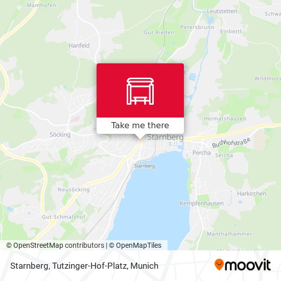 Starnberg, Tutzinger-Hof-Platz map