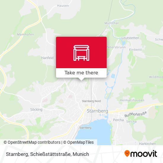 Starnberg, Schießstättstraße map