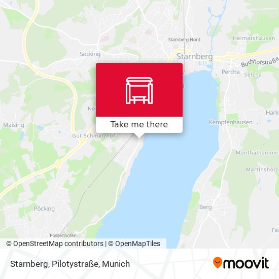 Starnberg, Pilotystraße map