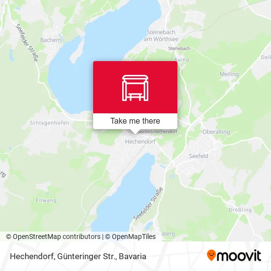 Карта Hechendorf, Günteringer Str.