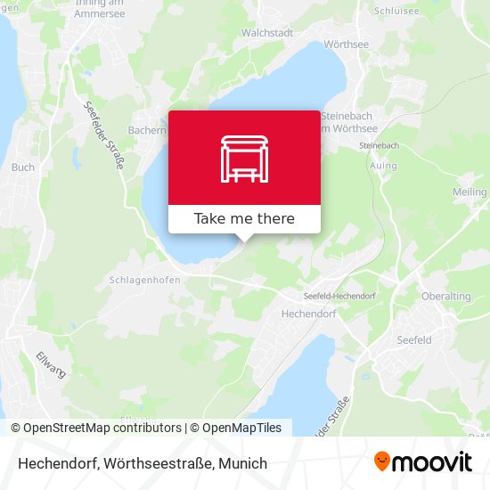 Hechendorf, Wörthseestraße map