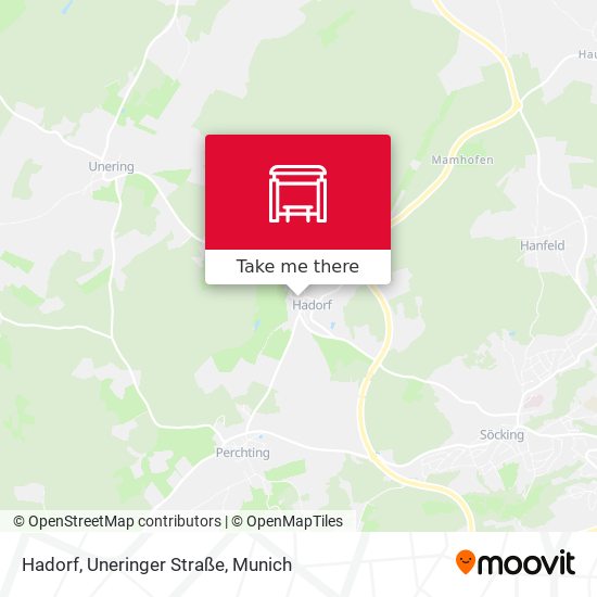 Hadorf, Uneringer Straße map