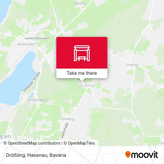 Карта Drößling, Hasenau