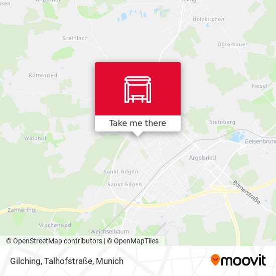 Карта Gilching, Talhofstraße
