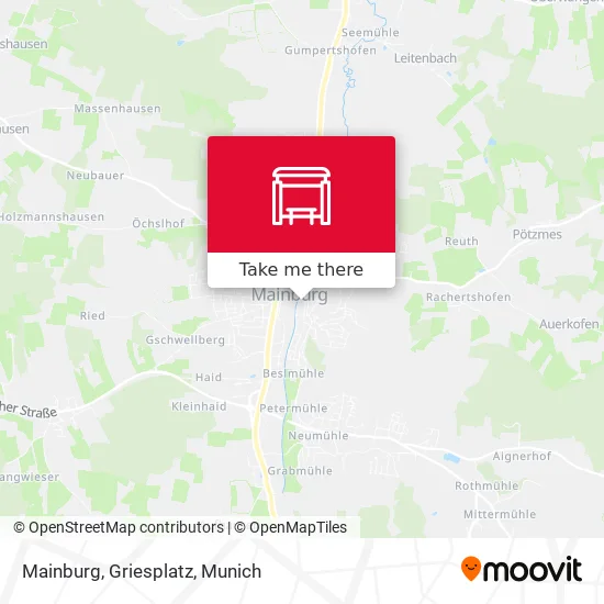 Карта Mainburg, Griesplatz