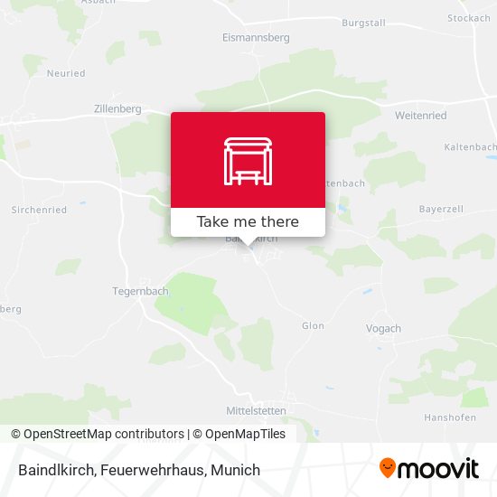 Baindlkirch, Feuerwehrhaus map
