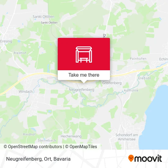 Карта Neugreifenberg, Ort