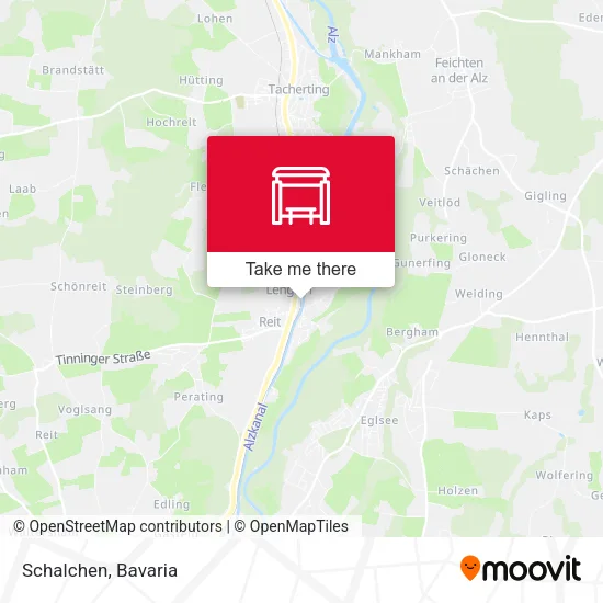 Карта Schalchen