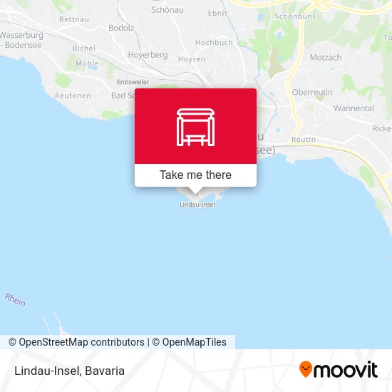 Карта Lindau-Insel