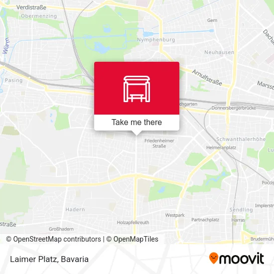 Карта Laimer Platz