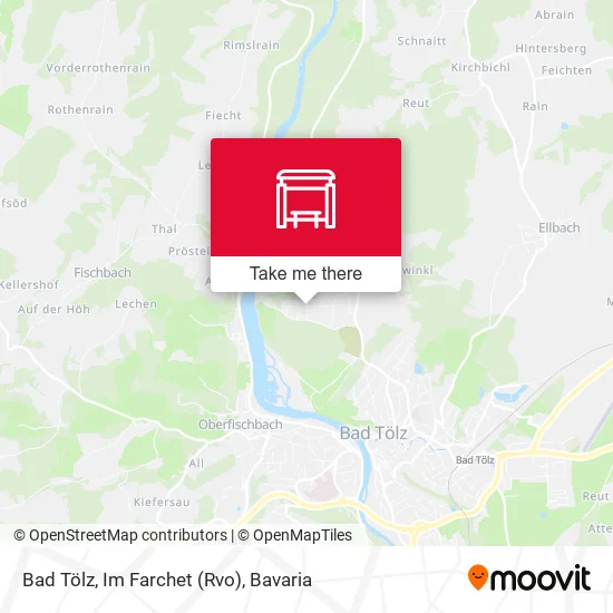 Карта Bad Tölz, Im Farchet (Rvo)