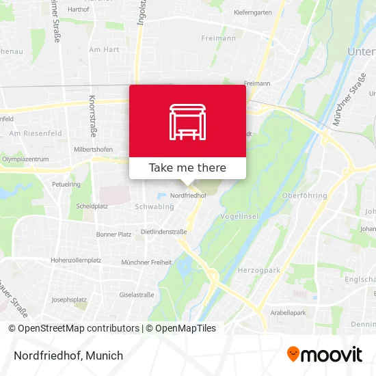 Карта Nordfriedhof