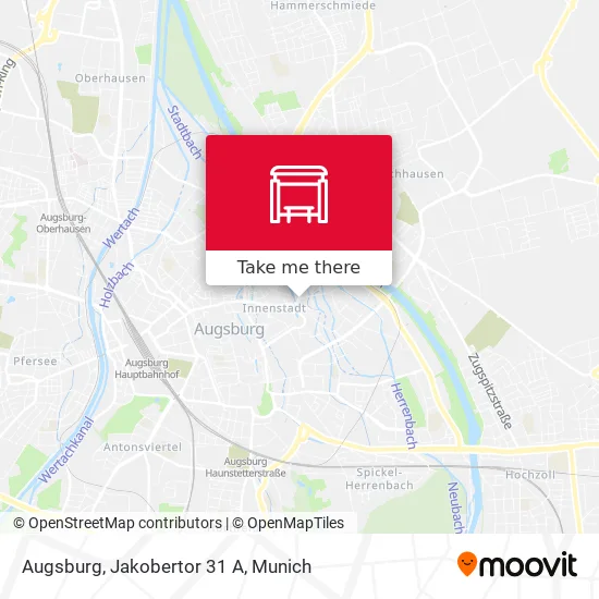 Карта Augsburg, Jakobertor 31 A