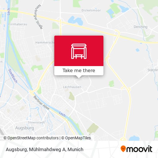 Карта Augsburg, Mühlmahdweg A