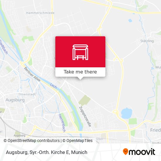 Augsburg, Syr.-Orth. Kirche E map