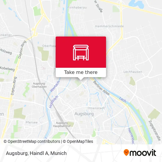Карта Augsburg, Haindl A