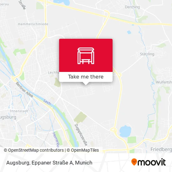 Карта Augsburg, Eppaner Straße A