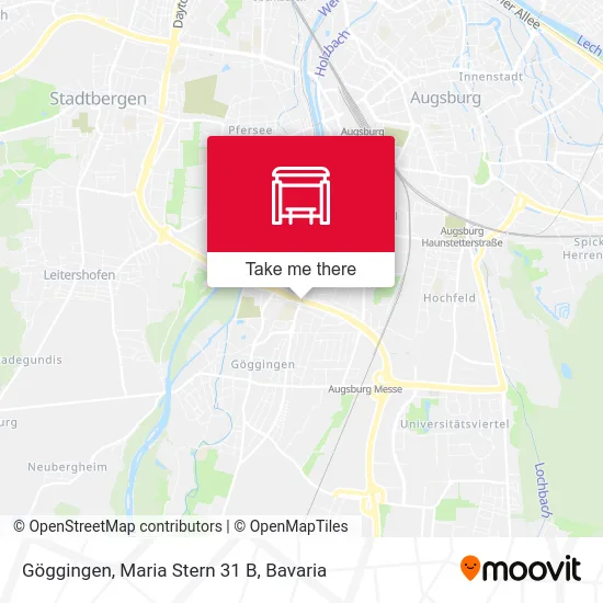 Карта Göggingen, Maria Stern 31 B