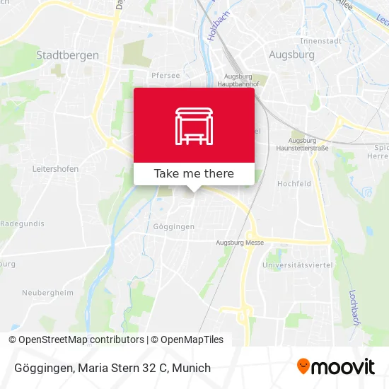 Карта Göggingen, Maria Stern 32 C