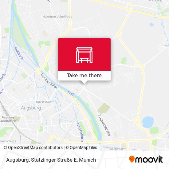 Augsburg, Stätzlinger Straße E map