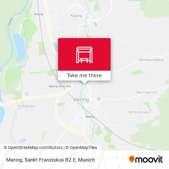 Карта Mering, Sankt Franziskus B2 E