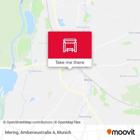 Mering, Amberieustraße A map