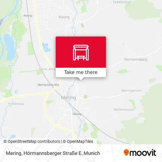 Карта Mering, Hörmannsberger Straße E