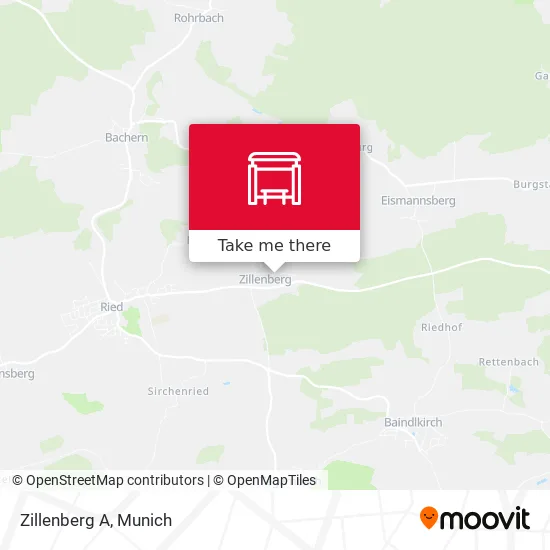 Карта Zillenberg A