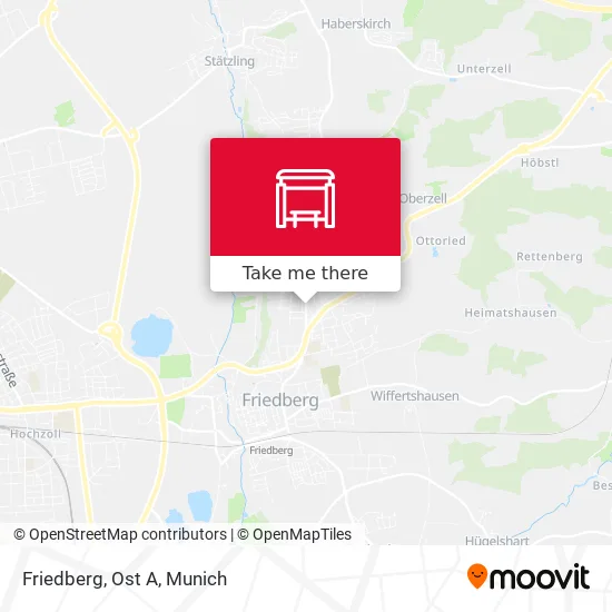 Карта Friedberg, Ost A