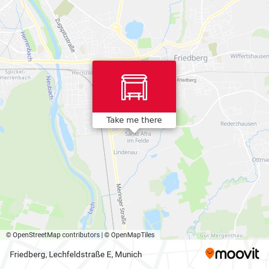 Friedberg, Lechfeldstraße E map