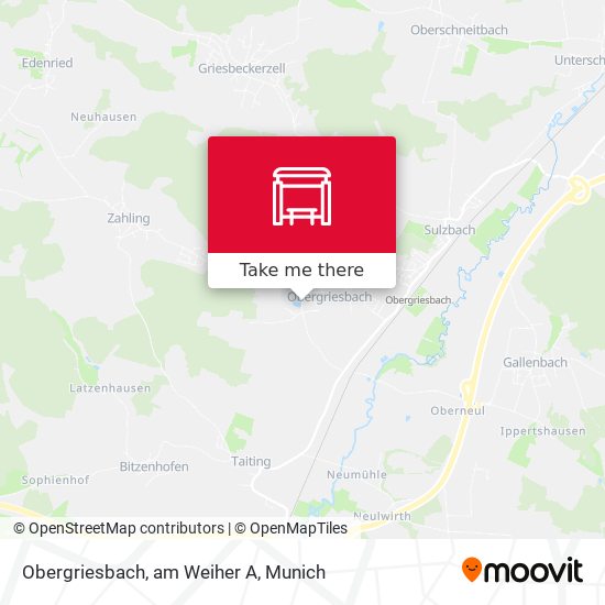 Obergriesbach, am Weiher A map