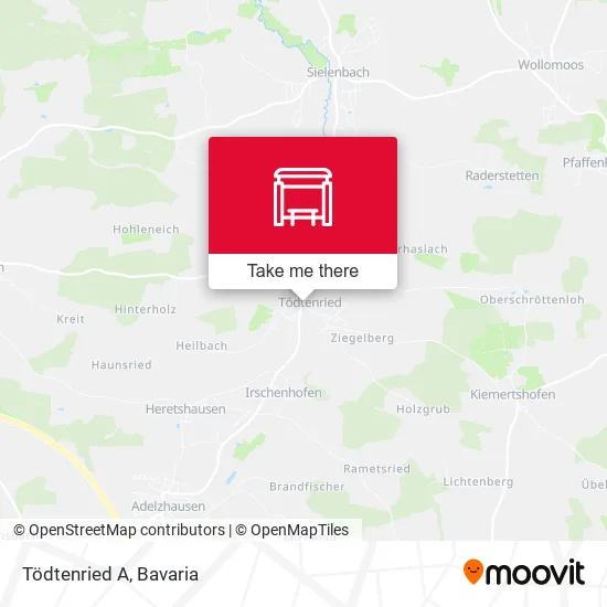 Карта Tödtenried A