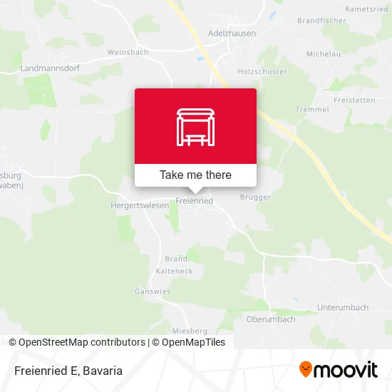 Карта Freienried E