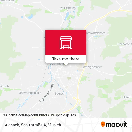 Карта Aichach, Schulstraße A