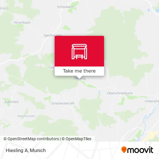 Карта Hiesling A