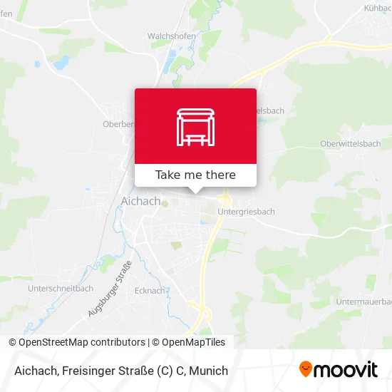 Карта Aichach, Freisinger Straße (C) C