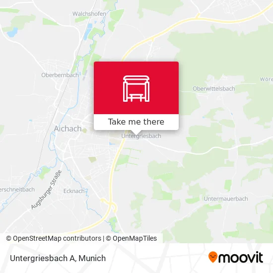 Карта Untergriesbach A