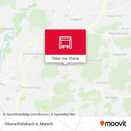 Карта Oberwittelsbach A