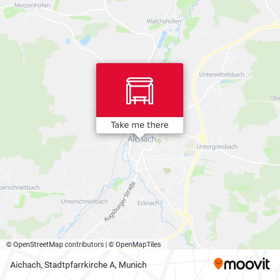 Aichach, Stadtpfarrkirche A map