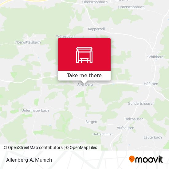 Карта Allenberg A