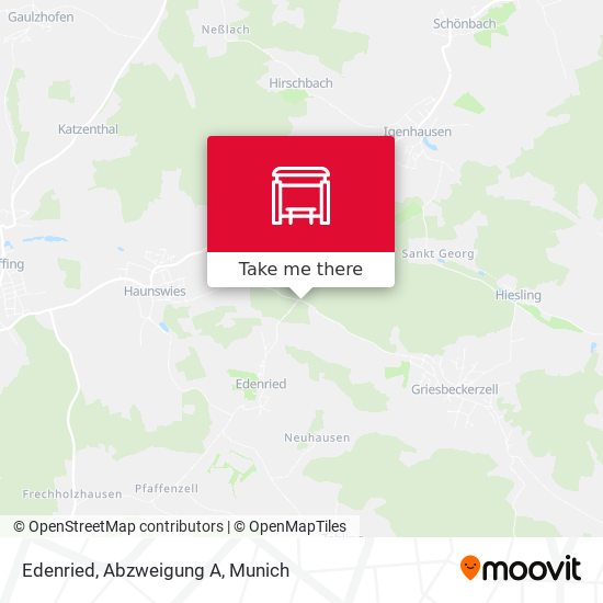 Карта Edenried, Abzweigung A