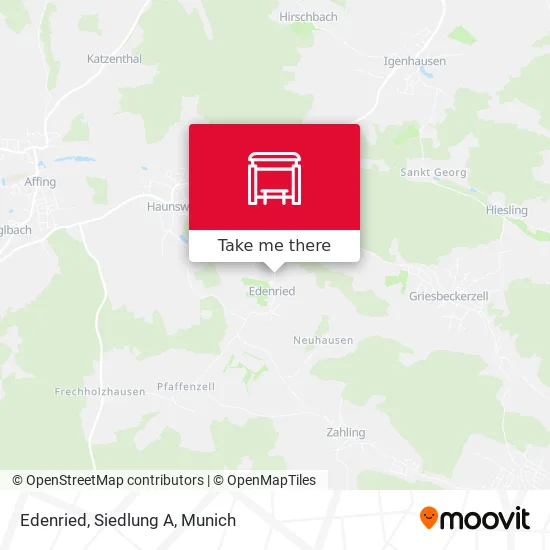 Карта Edenried, Siedlung A