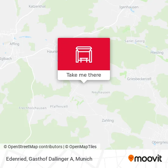 Карта Edenried, Gasthof Dallinger A